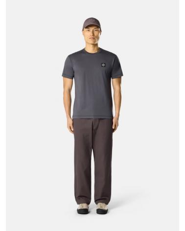 TEE SHIRT STONE ISLAND  2100027 S0013 0062 GRIS ANTRACITE