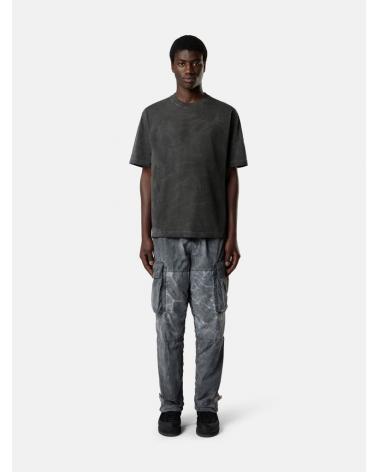 TEE SHIRT 2100024 00V3 0029 UNEVEN PIGMENT DYED ORGANIC COTTON JERSEY NOIR