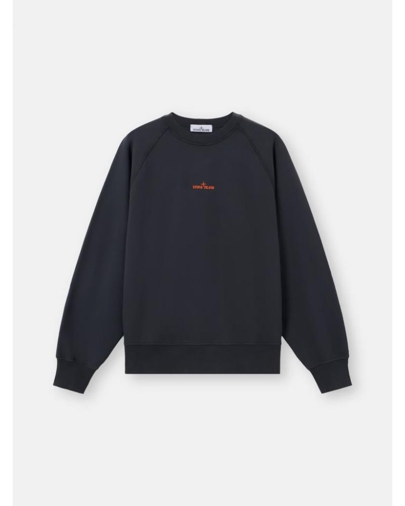 SWEAT STONE ISLAND 6100008 S046 0029 NOIR
