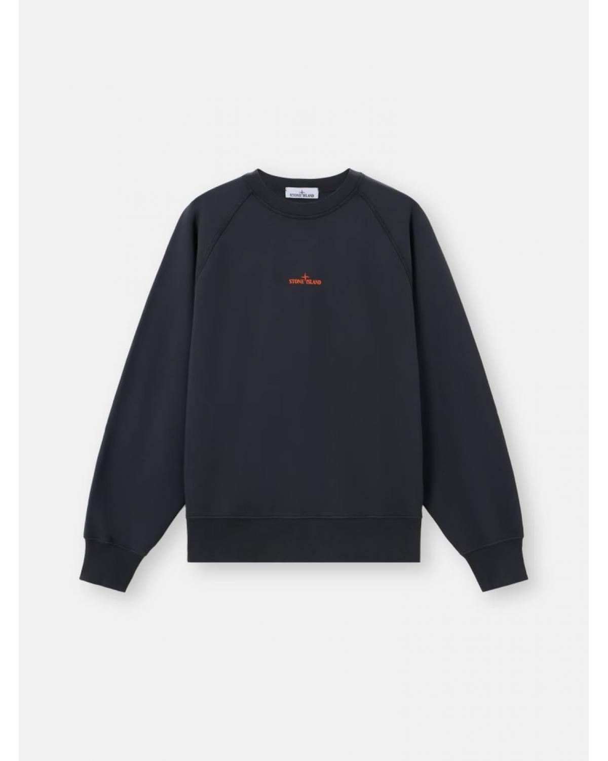 SWEAT STONE ISLAND 6100008 S046 0029 NOIR