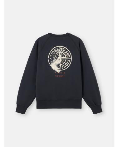 SWEAT STONE ISLAND 6100008 S046 0029 NOIR