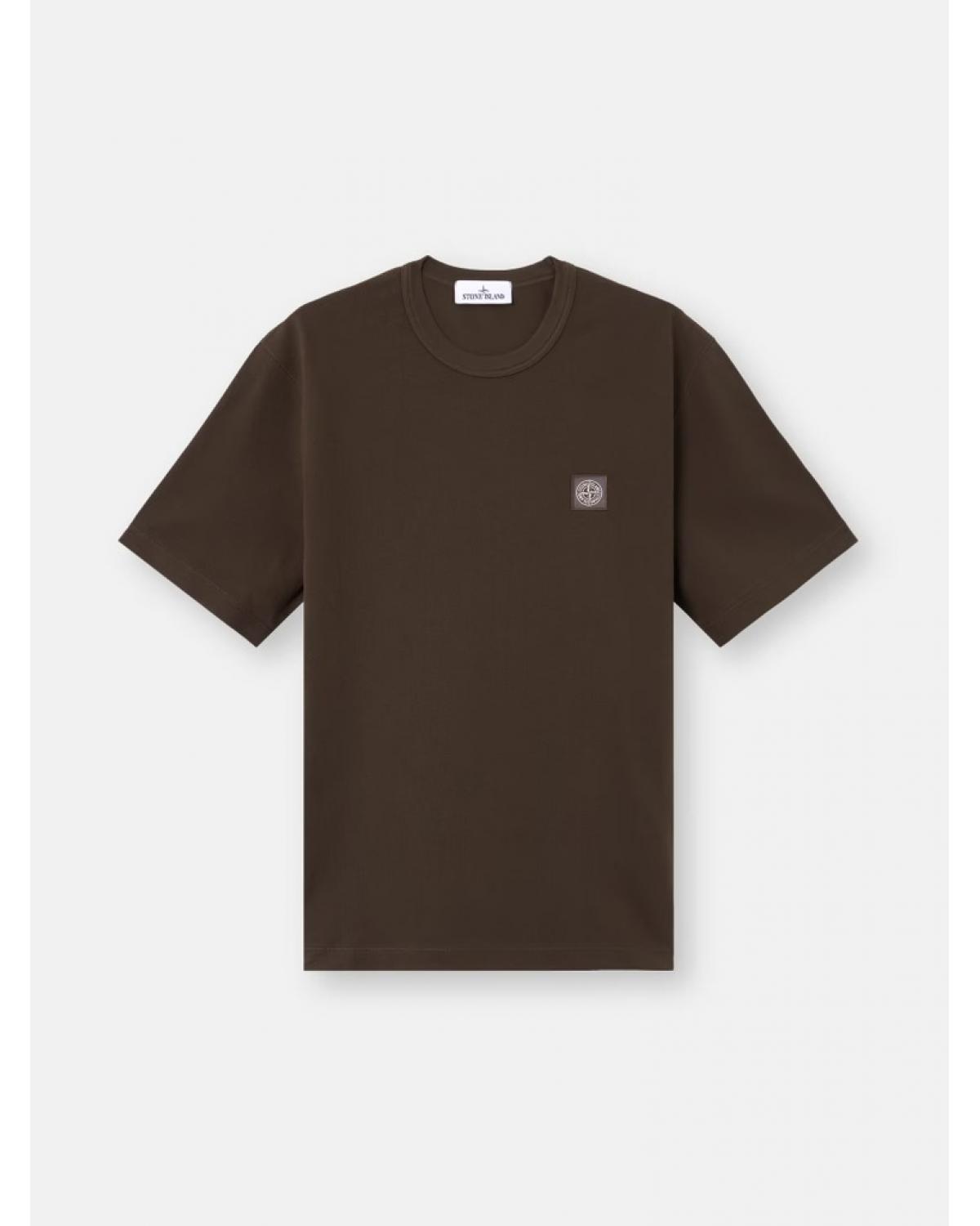 TEE SHIRT STONE ISLAND 2100015 S0039  0078 VERT KAKI