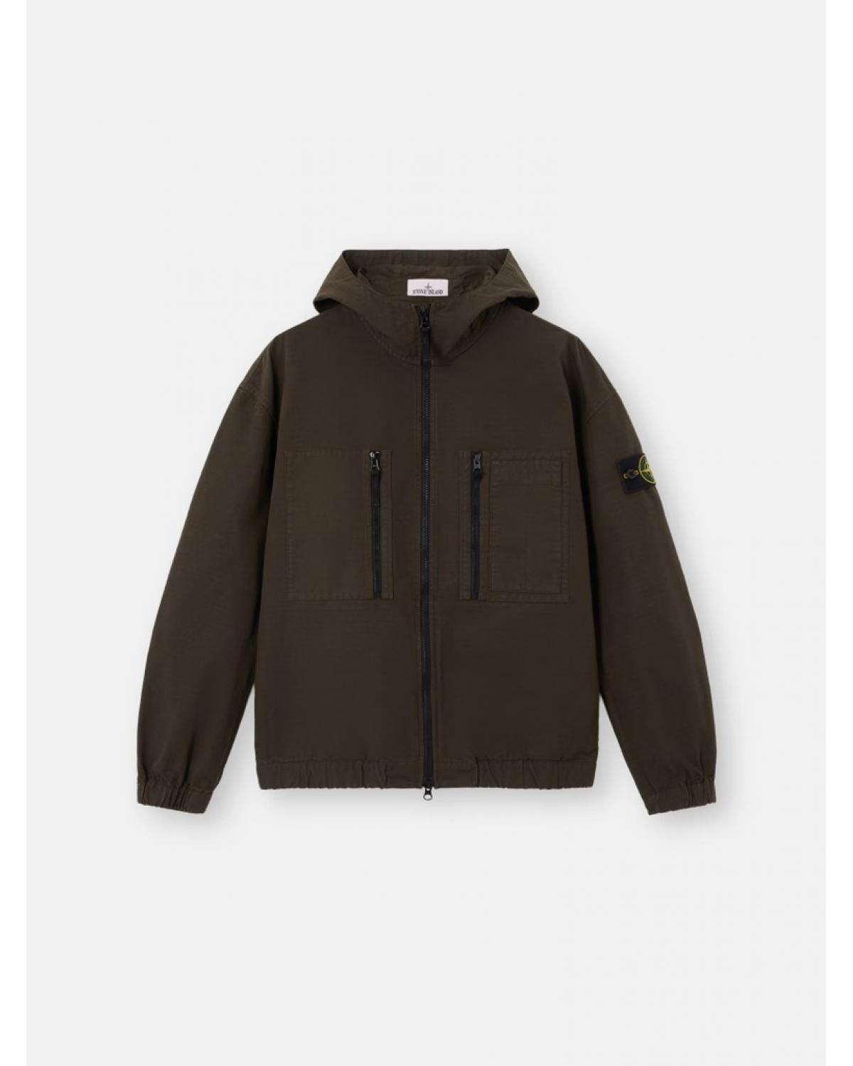 SURCHEMISE STONE ISLAND 1200011 S0211 0078 COAL GREY GRIS 