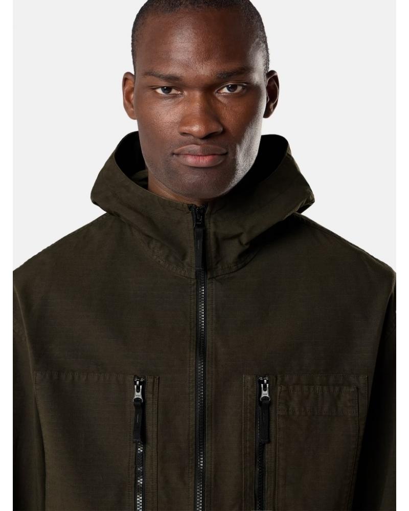 SURCHEMISE STONE ISLAND 1200011 S0211 0078 COAL GREY GRIS 