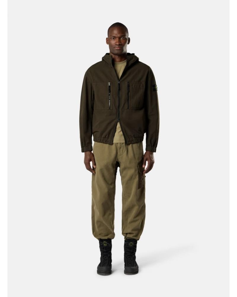 SURCHEMISE STONE ISLAND 1200011 S0211 0078 COAL GREY GRIS 