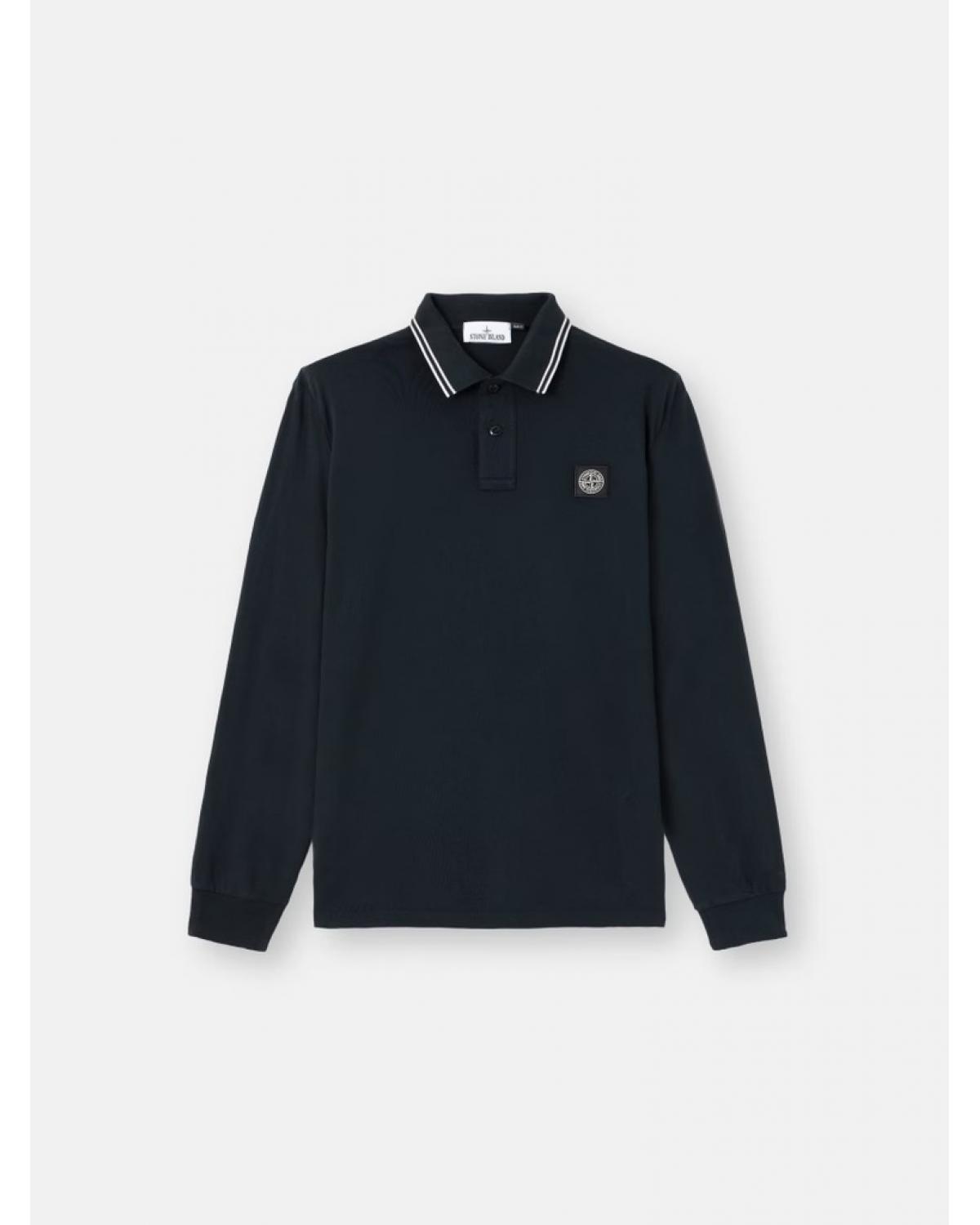POLO MANCHES LONGUES 2200012 S0018 0029 NOIR