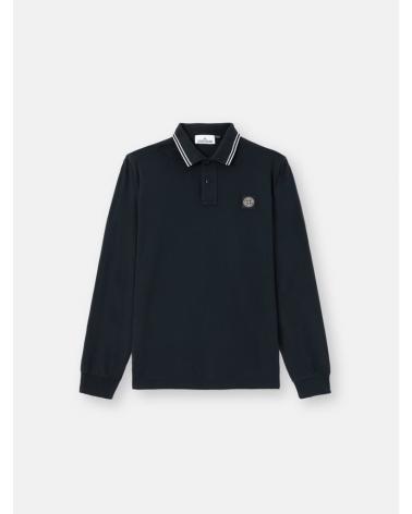 POLO MANCHES LONGUES 2200012 S0018 0020 MARINE