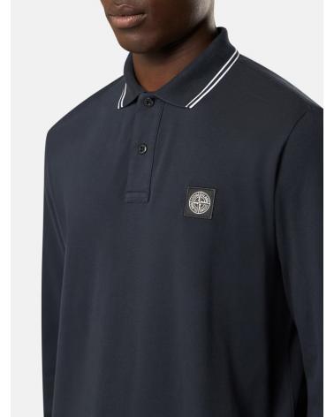 POLO MANCHES LONGUES 2200012 S0018 0020 MARINE