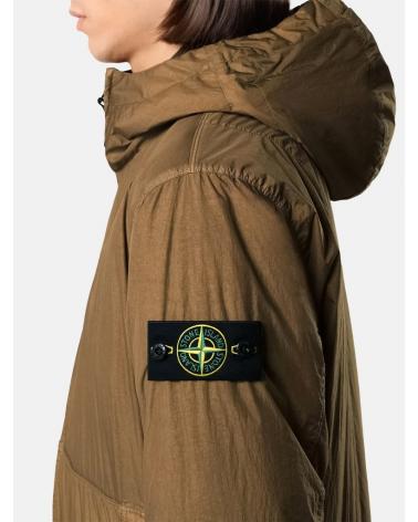 BOMBER STONE ISLAND CRINKLE REPS NY 4100110 S0A23 005G VERT MILITAIRE