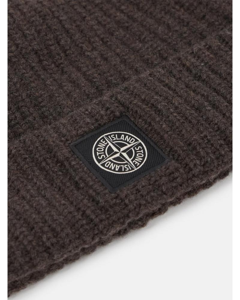 BONNET  N1000 12  S00B4 0M62 LIGHT RWS GEELONG WOOL GRIS MELANGÈ