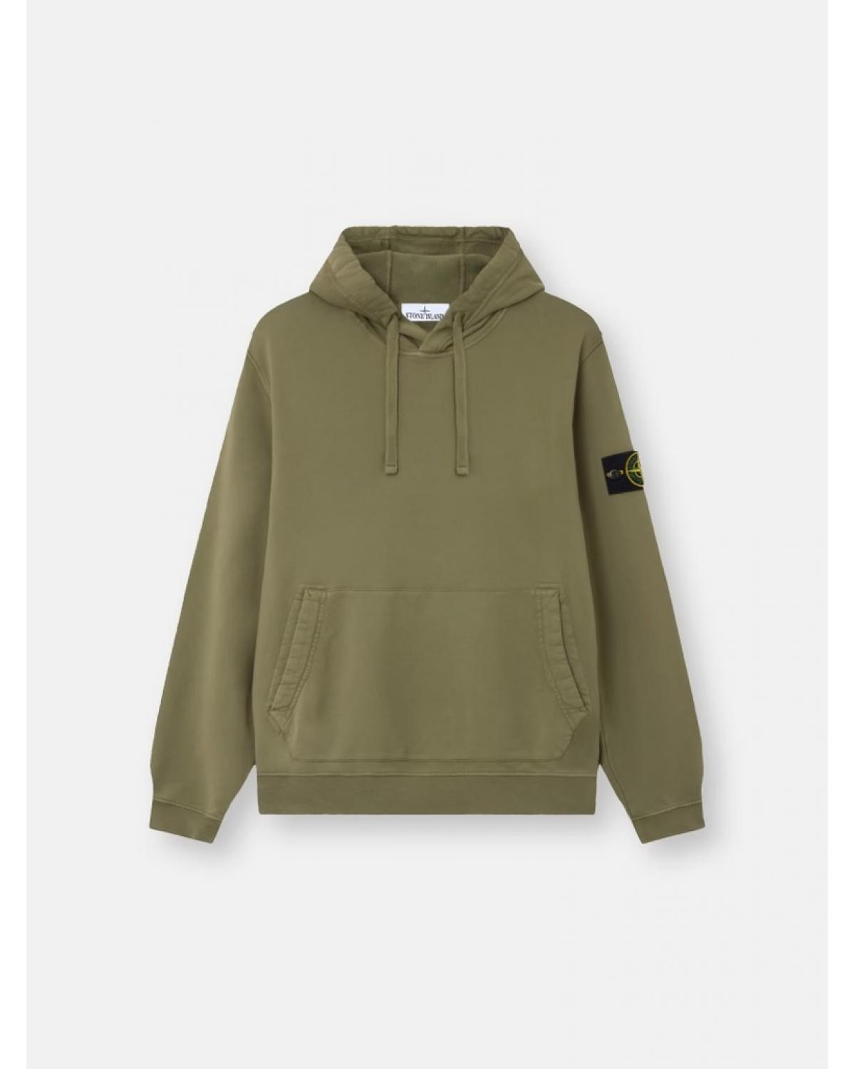 SWEAT STONE ISLAND 6100062  S0051 005G Vert Militaire