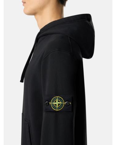 SWEAT STONE ISLAND HOODIE 6100062  S0051 0029 NOIR