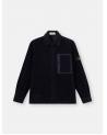 Surchemise velours côtelé STONE ISLAND 1200016 S0212 0029 NOIR