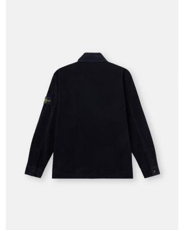 Surchemise velours côtelé STONE ISLAND 1200016 S0212 0029 NOIR