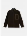 Surchemise velours côtelé STONE ISLAND 1200016 S0212 005G  Vert Militaire 