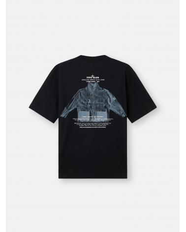 Tee shirt STONE ISLAND 2100033 S0091 0029 Noir