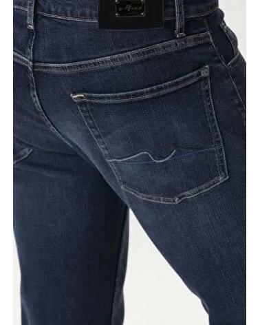 JEAN 7 ALL FOR MANKIND SLIMMY FORGE  BLEU Délavé