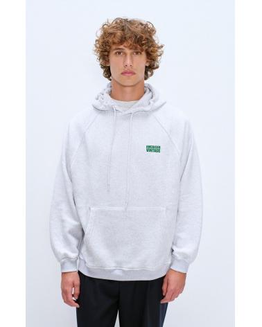 Sweat à capuche homme Baptown Gris Chiné