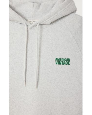 Sweat à capuche homme Baptown Gris Chiné