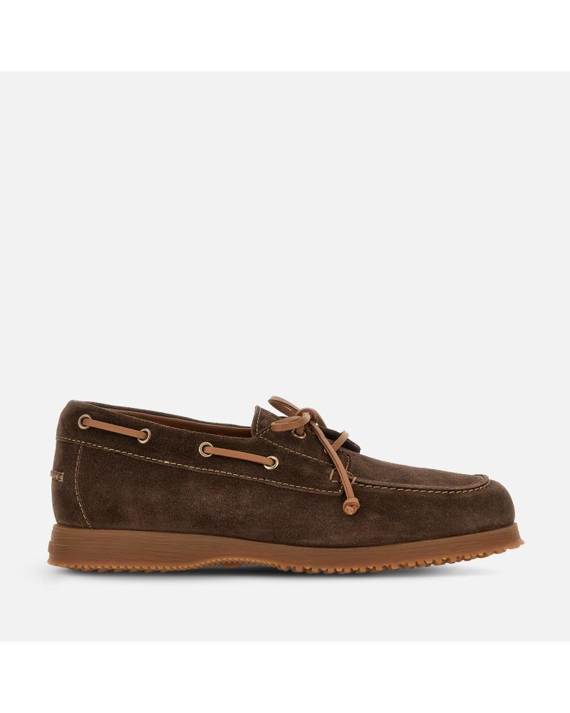 Mocassins Bateau Hogan Traditionnelle Marron