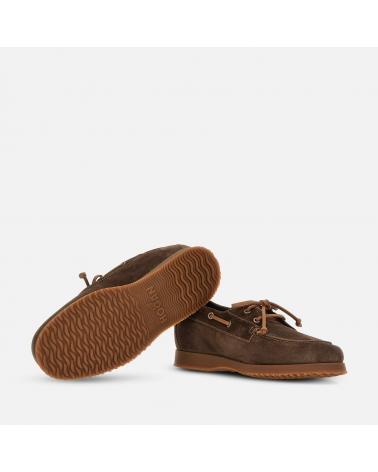 Mocassins Bateau Hogan Traditionnelle Marron