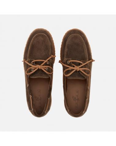 Mocassins Bateau Hogan Traditionnelle Marron