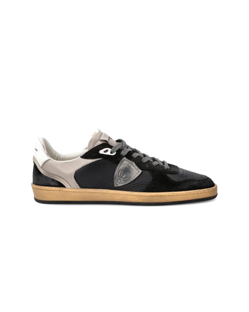 PHILIPPE MODEL  PGAL  VD07 VEAU /DAIM NOIR/GRIS