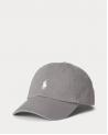 Casquette Ralph Lauren de baseball iconique chino Gris