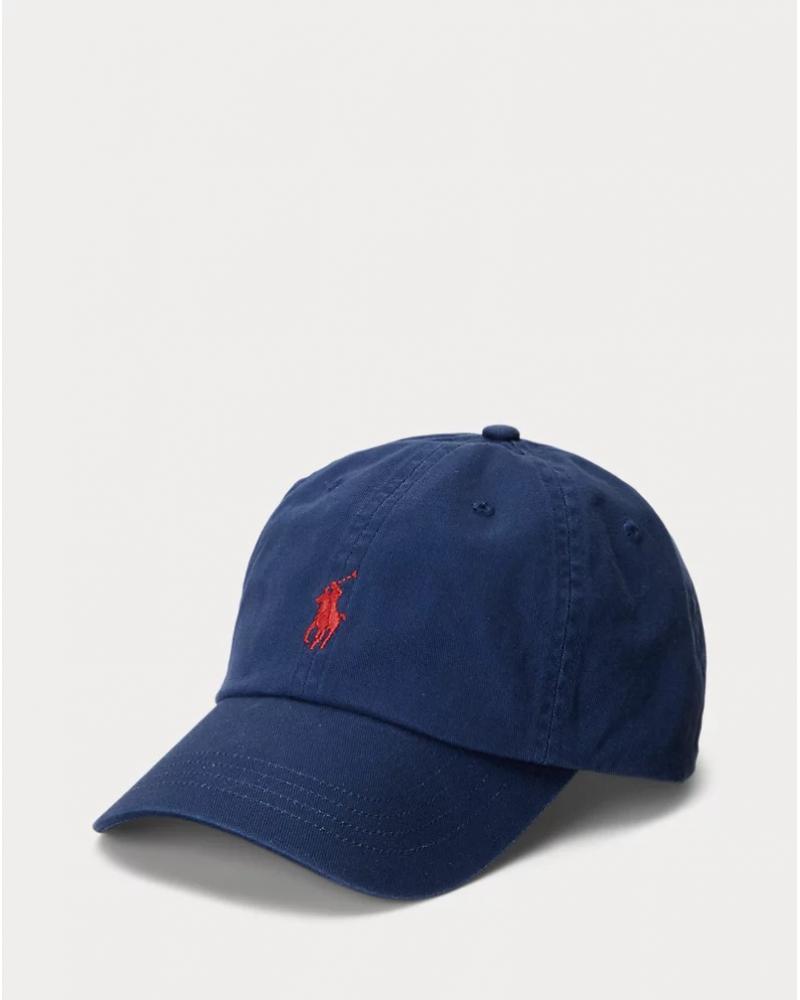 Casquette Ralph Lauren de baseball iconique chino Marine