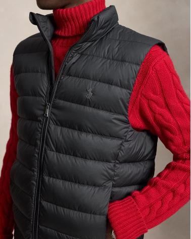 GILET S/MANCHES RALPH LAUREN NOIR