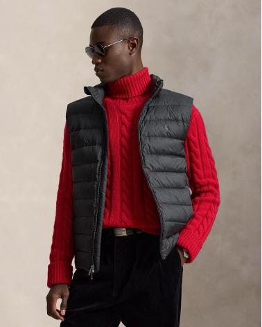 GILET S/MANCHES RALPH LAUREN NOIR