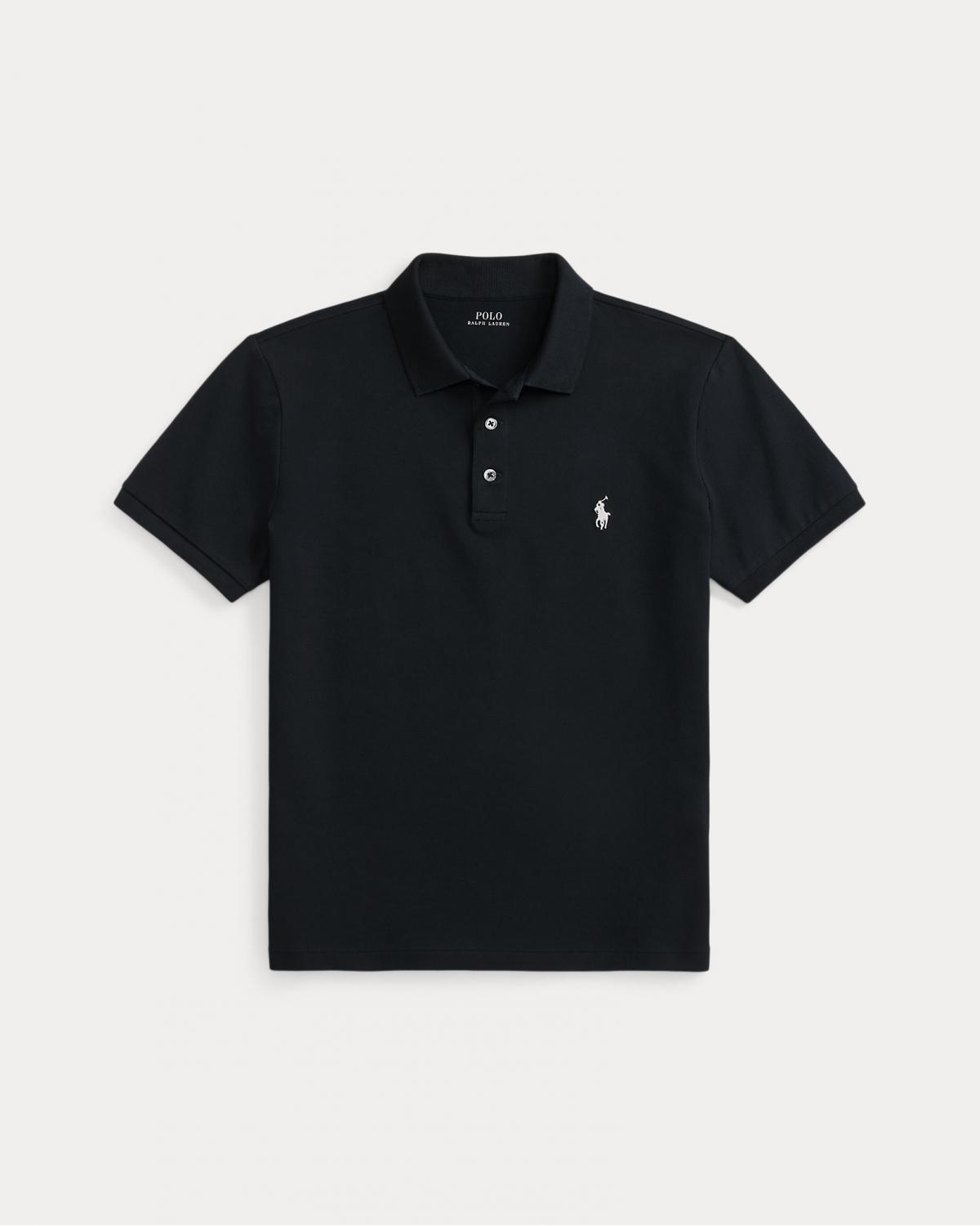 POLO RALPH LAUREN CUSTOM Slim Fit STRETCH  NOIR