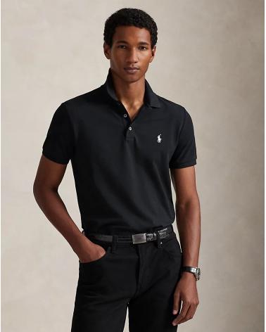 POLO RALPH LAUREN CUSTOM Slim Fit STRETCH  NOIR