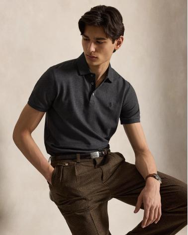 POLO RALPH LAUREN CUSTOM Slim Fit STRETCH GRIS ANTRACITE