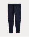 Pantalon de jogging Ralph Lauren jersey double MARINE