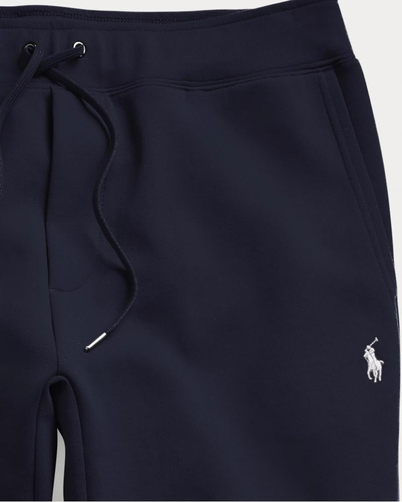 Pantalon de jogging Ralph Lauren jersey double MARINE