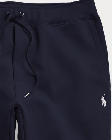 Pantalon de jogging Ralph Lauren jersey double MARINE
