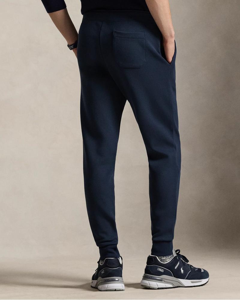Pantalon de jogging Ralph Lauren jersey double MARINE