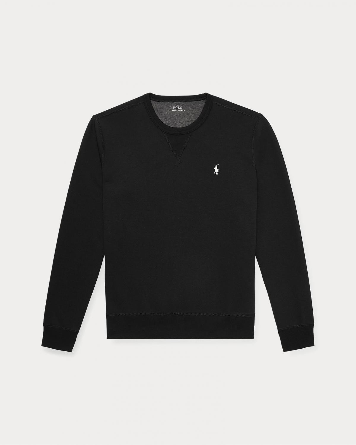 Sweat ralph Lauren col rond Noir