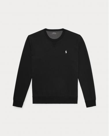 Sweat ralph Lauren col rond Noir