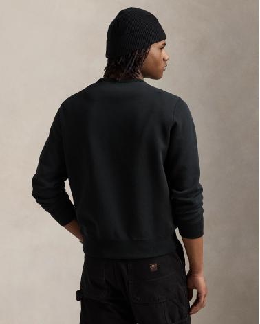 Sweat ralph Lauren col rond Noir