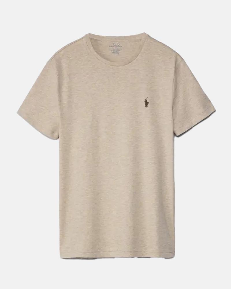 T-shirt  Ralph Lauren en jersey à col rond BEIGE