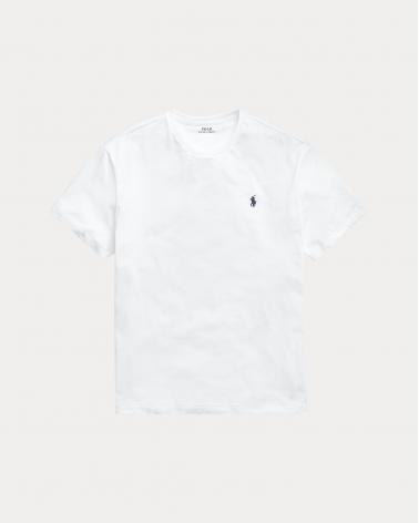 T-shirt  Ralph Lauren en jersey à col rond Blanc