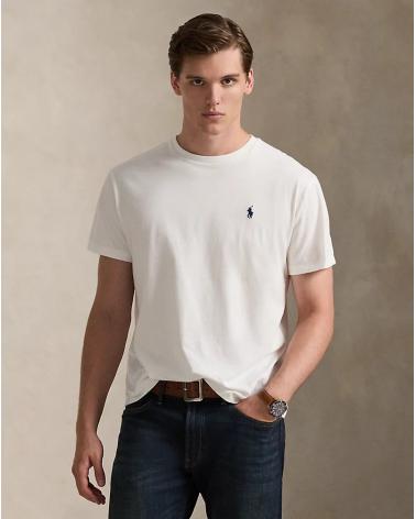 T-shirt  Ralph Lauren en jersey à col rond Blanc