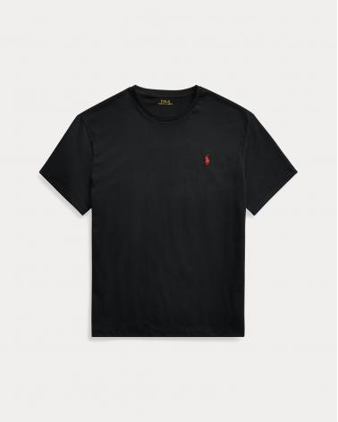 T-shirt  Ralph Lauren en jersey à col rond Noir