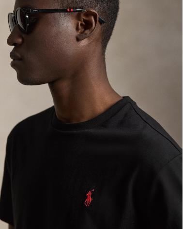 T-shirt  Ralph Lauren en jersey à col rond Noir