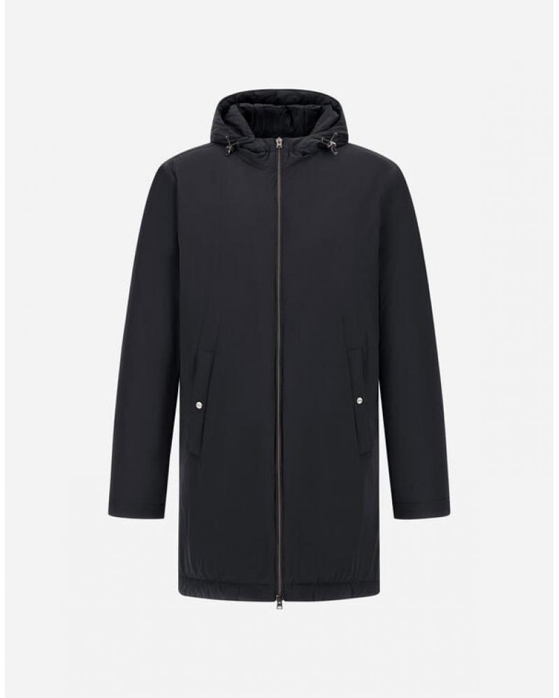 PARKA HERNO RESORT EN NYLON QUADRI-EXTENSIBLE