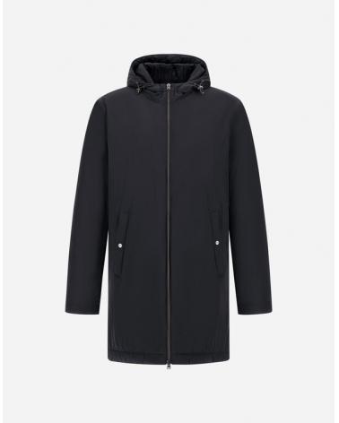 PARKA HERNO RESORT EN NYLON QUADRI-EXTENSIBLE