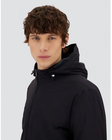 PARKA HERNO RESORT EN NYLON QUADRI-EXTENSIBLE