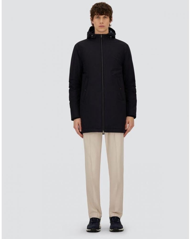 PARKA HERNO RESORT EN NYLON QUADRI-EXTENSIBLE
